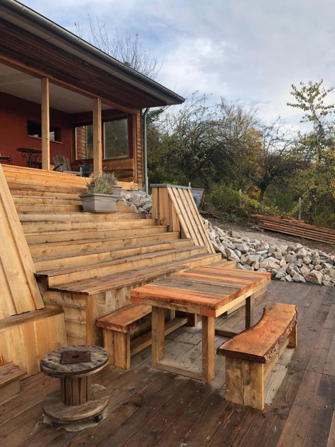 Sunrise Cabin Et Sauna Rothbach Buitenkant foto