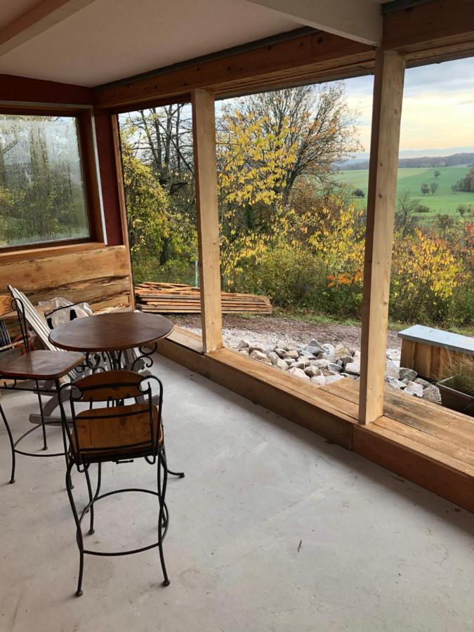 Sunrise Cabin Et Sauna Rothbach Buitenkant foto